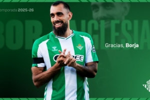 官方：32岁贝蒂斯前锋伊格莱西亚斯加盟塞尔塔