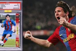 场外也创纪录！梅西处子赛季球星卡拍得133万美元，打破贝利纪录