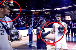 字母哥+火箭球星=恩怨？申京字母哥领奖后没有握手致意