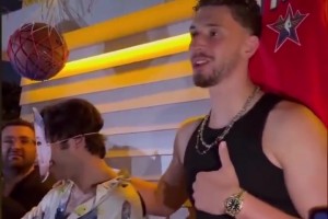 申京的23岁生日愿望：希望明年我能以总冠军的身份回到这里！