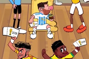 化身卓别林！名场面：姆巴佩和广告牌神同步，自己都被逗笑了！